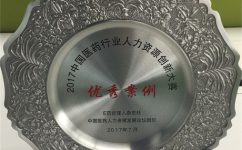 永乐高60net药业股份有限公司荣获2017中国医药行业人力资源创新大赛优秀案例奖